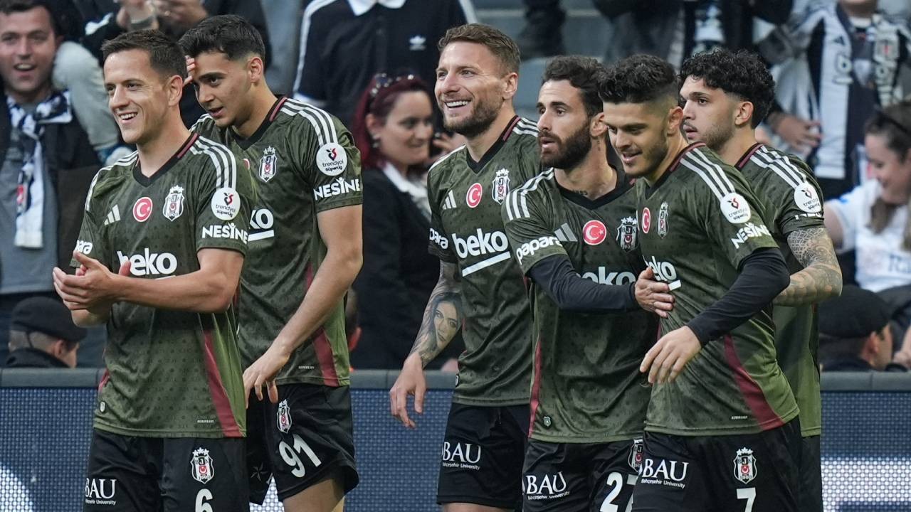 Beşiktaş'tan 4-1'lik galibiyet! Siyah-beyazlılar, Adana Demirspor'u mağlup etti