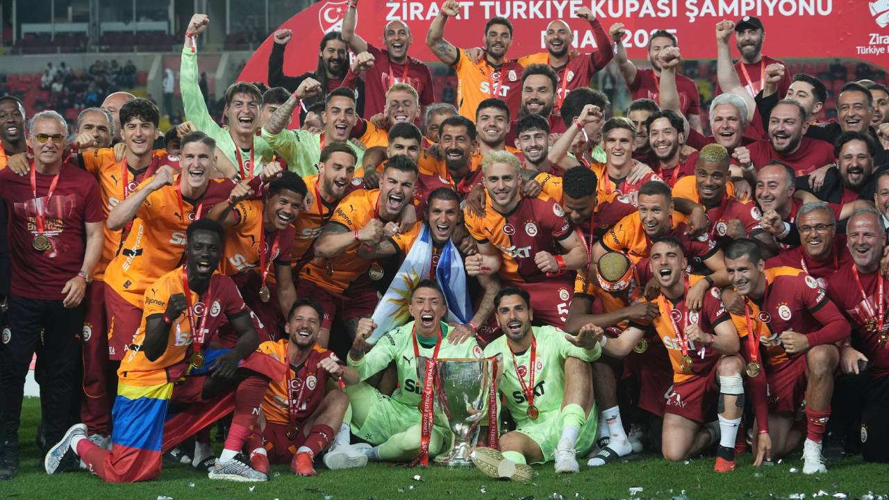 Galatasaray, 5 sezonluk Türkiye Kupası hasretini dindirdi