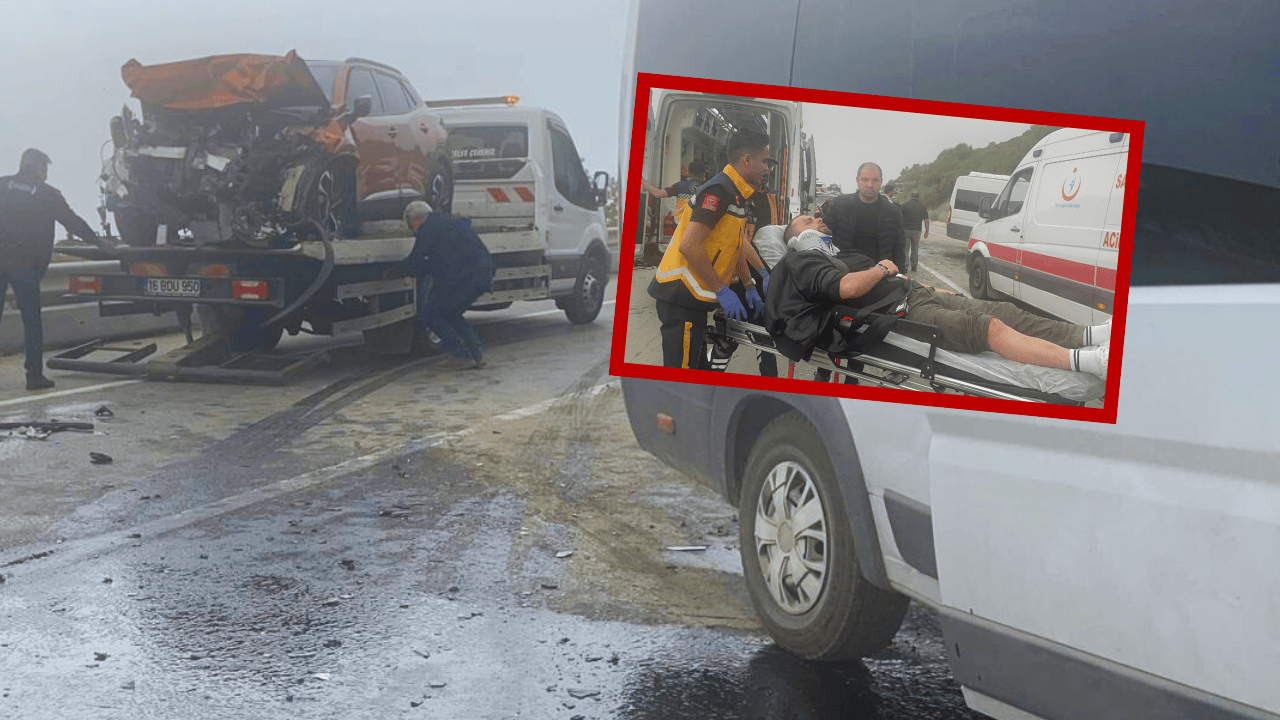 Bursa'da feci kaza! İşçi servis minibüsü ile otomobil çarpıştı: Çok sayıda yaralı var!