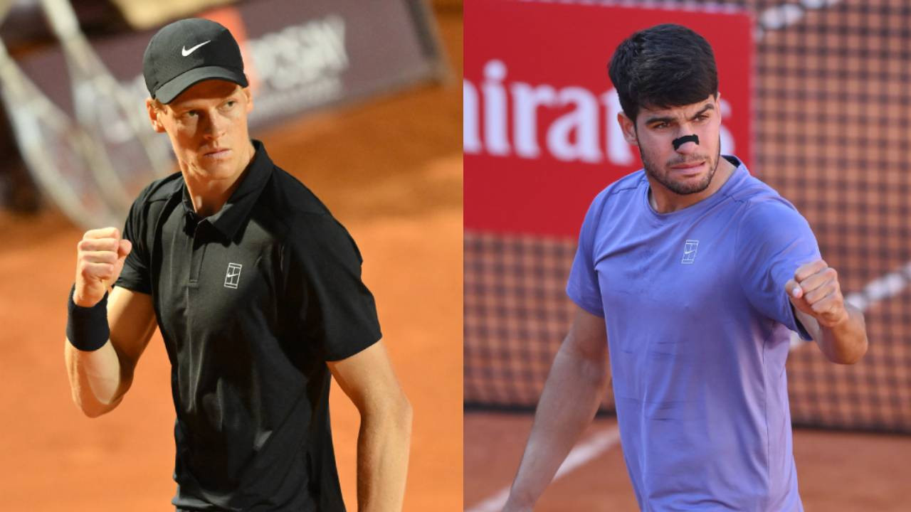 Roma Açık Tenis Turnuvası'nda erkekler finali belli oldu! Jannik Sinner ile Carlos Alcaraz karşılaşacak