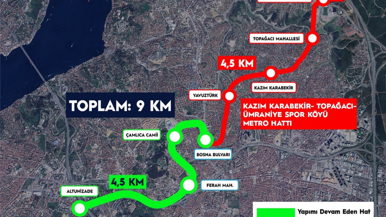 Ümraniye'de yüzde 99'u tamamlandı! Dünyanın en özgünü olacak