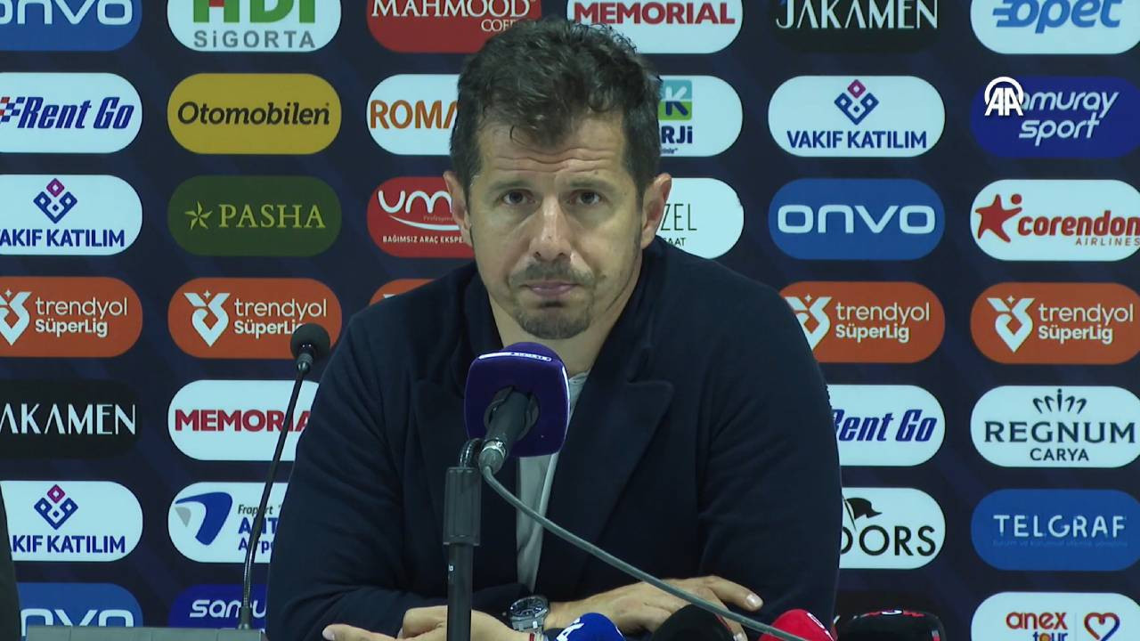 Antalyaspor Teknik Direktörü Emre Belözoğlu: 'Yapmış olduğumuz işin keyfini çıkaracağız'