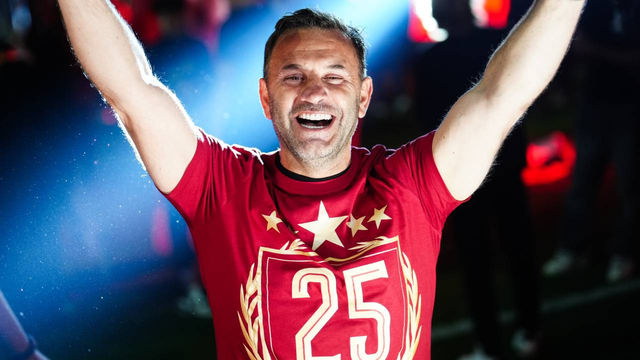 Galatasaray Teknik Direktörü Okan Buruk: '5. yıldızı kazandığımız için çok mutluyum'