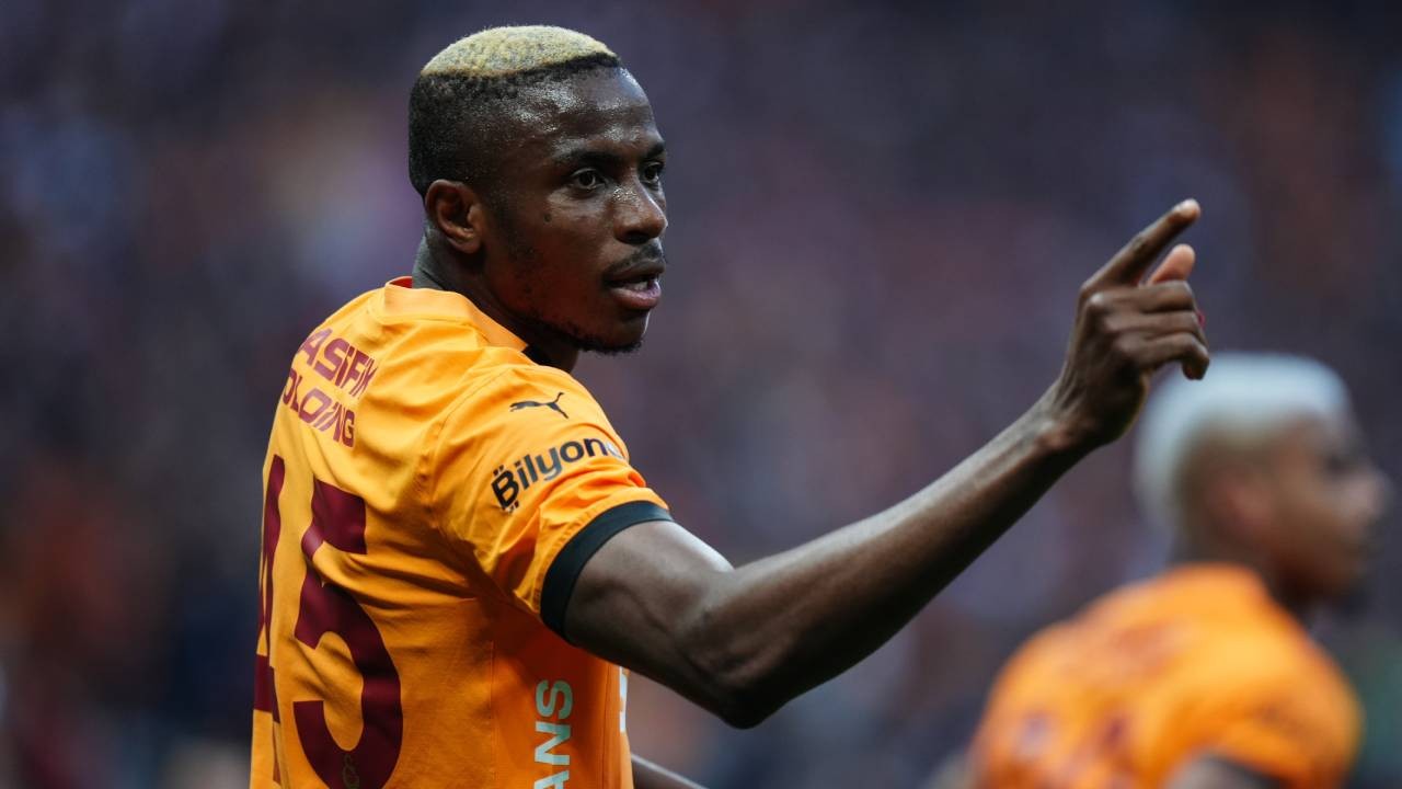Galatasaray'ın golcüsü Victor Osimhen: 'Galatasaray tarihine geçmek muhteşem bir duygu'