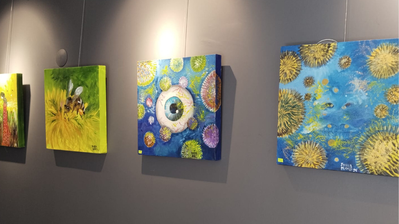 Bilim ve sanat bu sergide buluştu