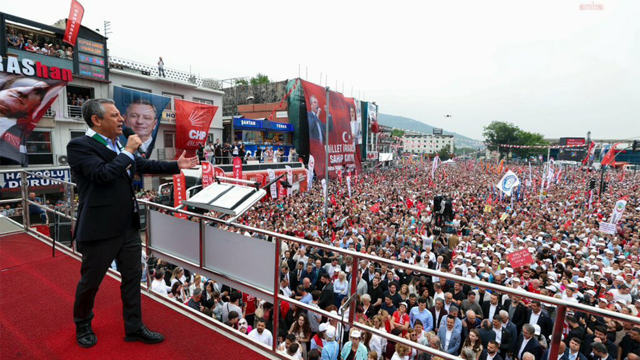 CHP Lideri Özel Bursa'da konuştu: Asgari ücrete ara zam için çalışmalara başlıyor