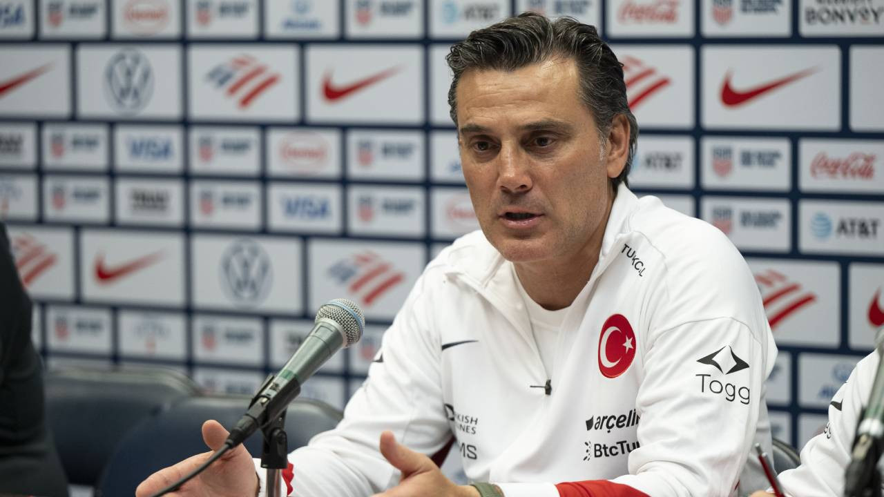 A Milli Takım Teknik Direktörü Vincenzo Montella: 'Bizim için iki önemli maç oynayacağız'