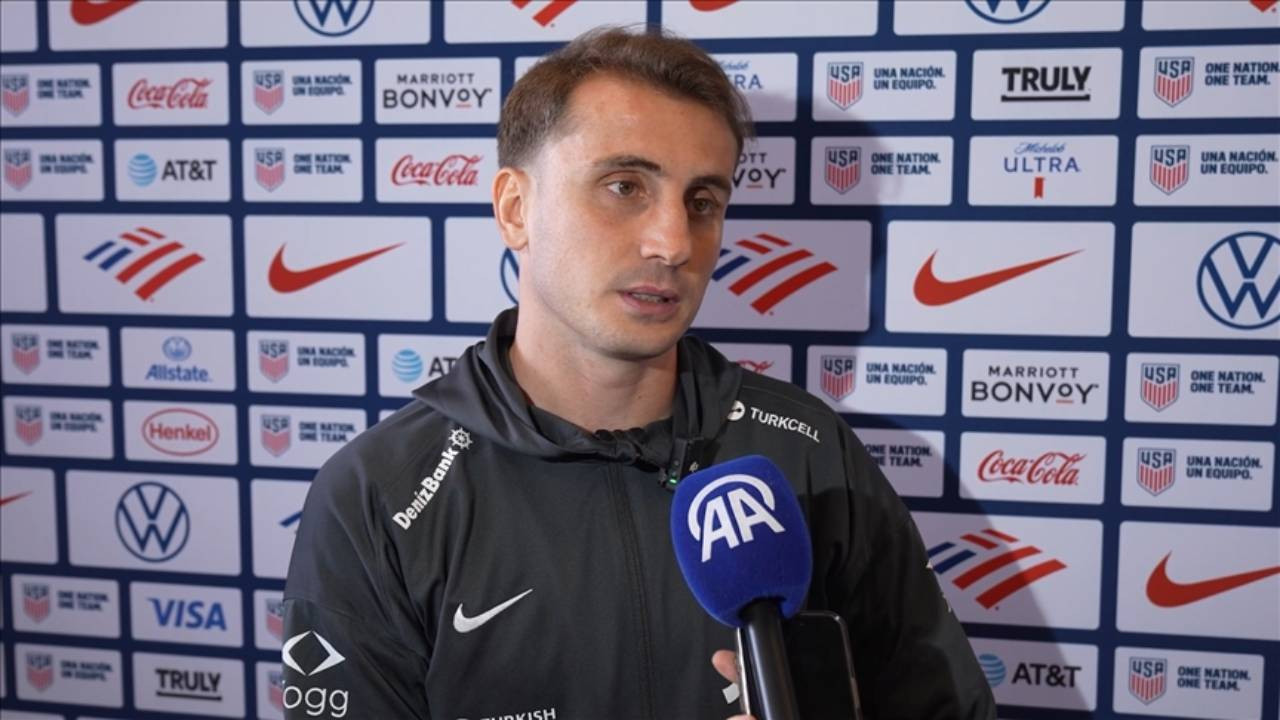 Milli futbolcu Kerem Aktürkoğlu: 'Tek hedefimiz Dünya Kupası'na gidebilmek'