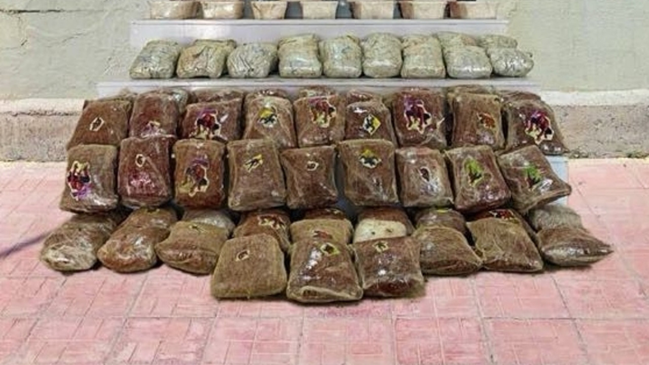 Van'da ele geçirildi! Tam 87 kilogram