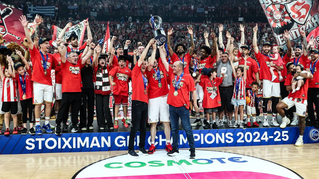Yunanistan'da şampiyon Olympiakos