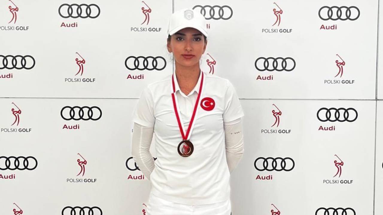Milli golfçü Sude Bay'dan üçüncülük