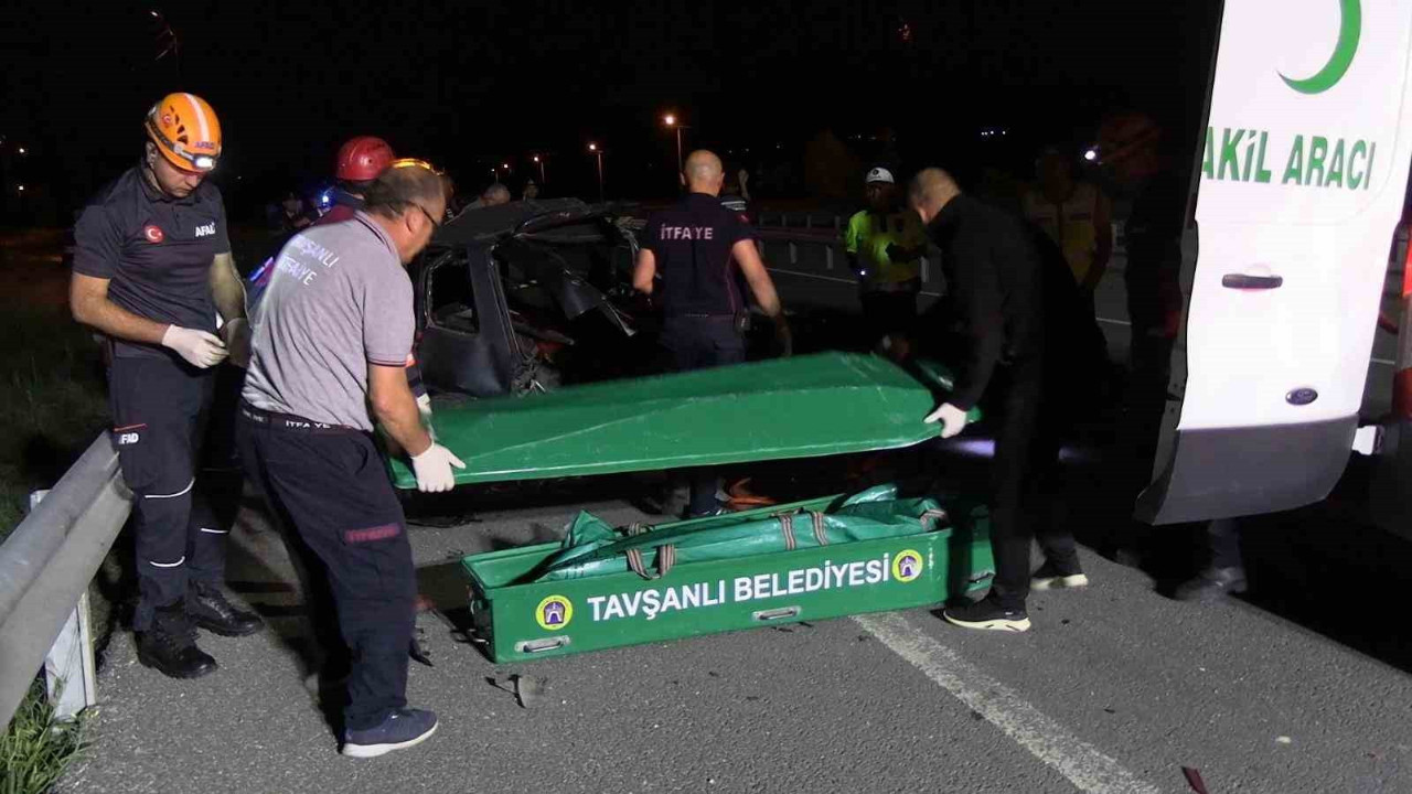 Kütahya’da feci kaza! Tavşanlı'da meydana geldi