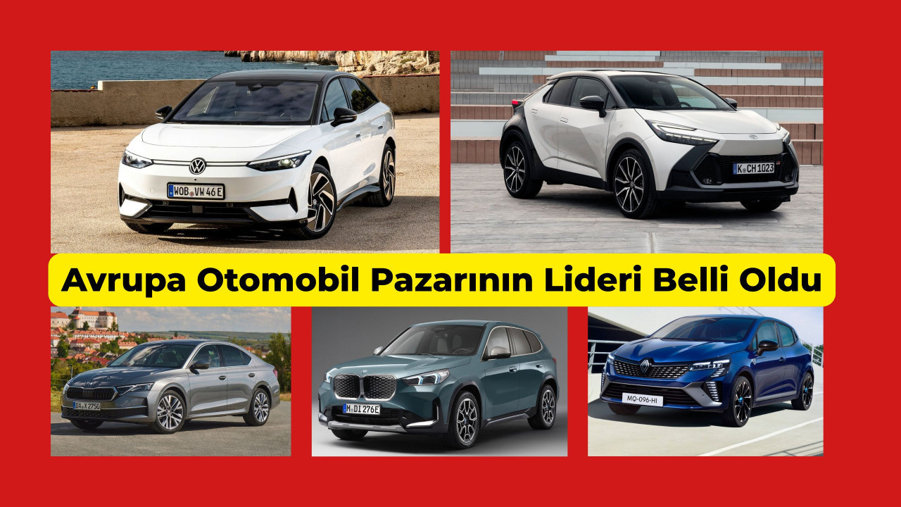 Avrupa Otomobil Pazarının Lideri Belli Oldu