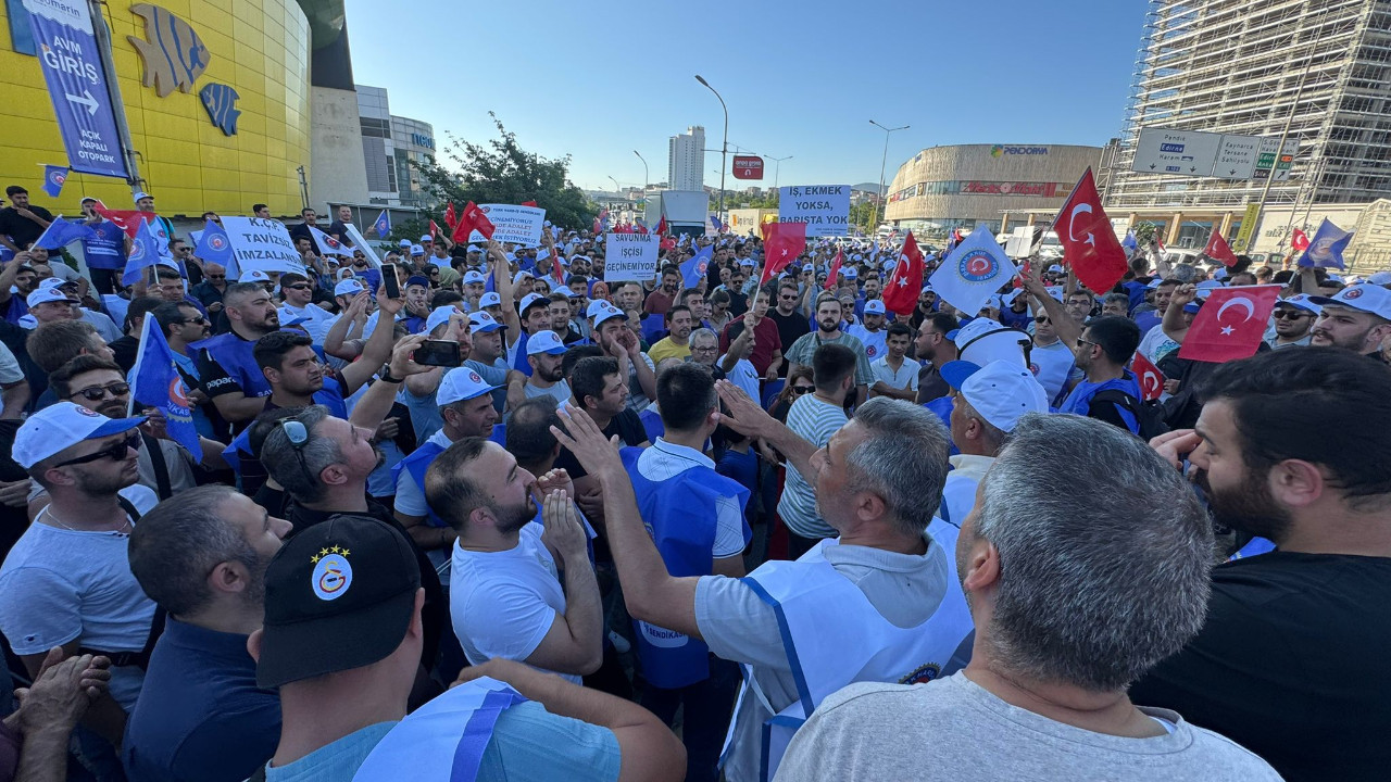 Türk Harb-İş yürüyüş düzenledi: Tank yapan işçimiz geçinemiyor