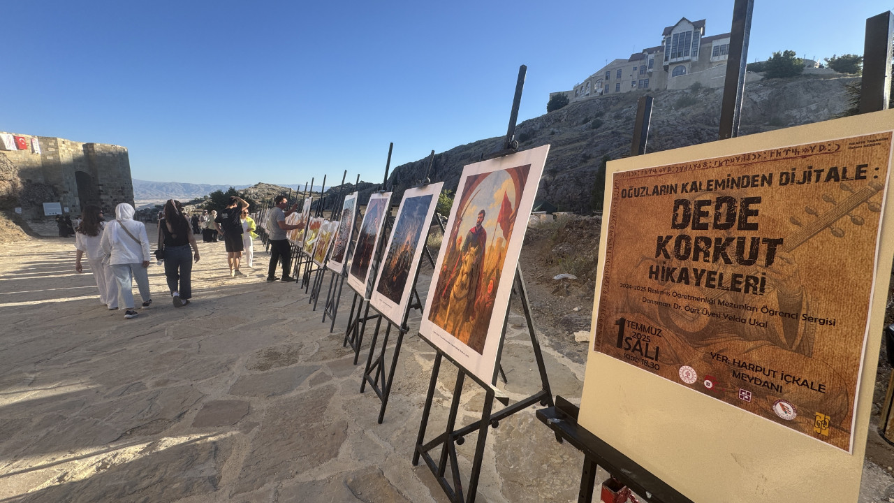 Elazığ'da yapay zeka destekli resim sergisi açıldı