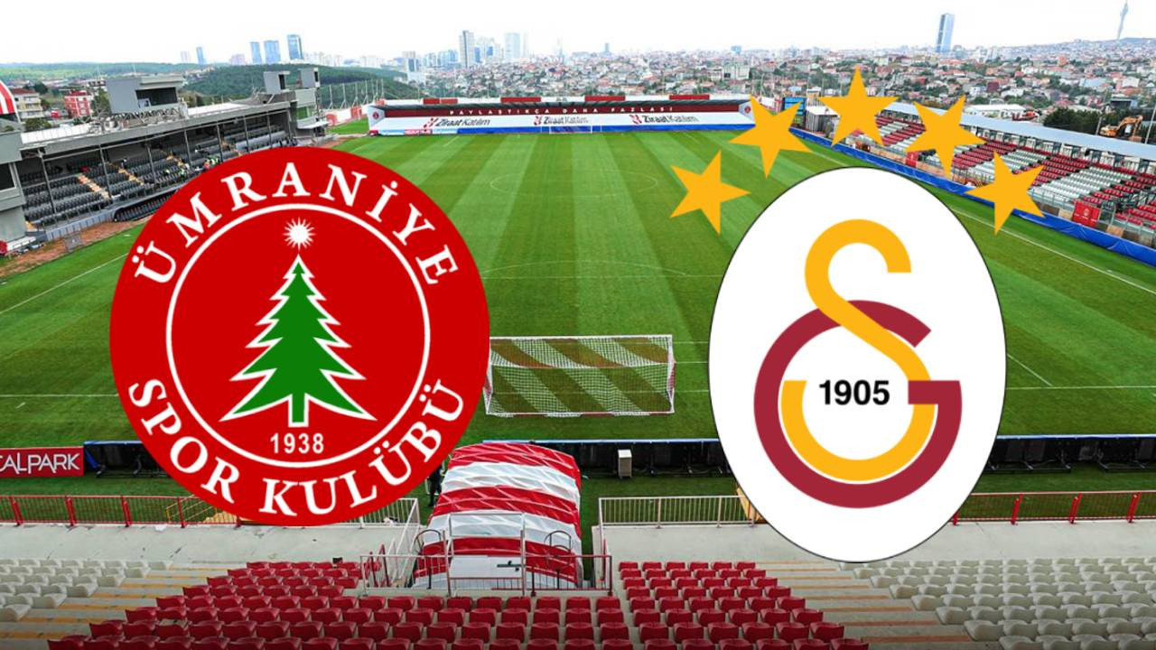 Ümraniyespor - Galatasaray maçı ne zaman? Saat kaçta? Hangi kanalda?