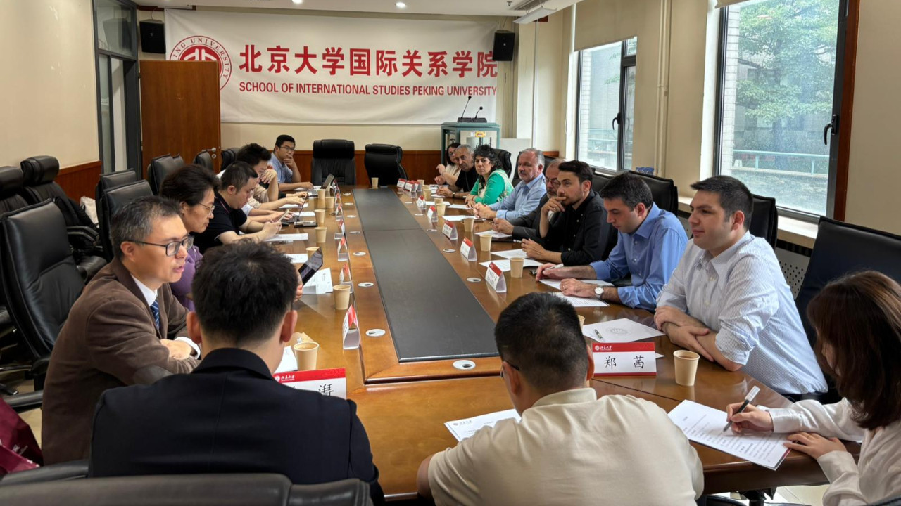 Pekin Üniversitesi Vatan Partisi heyetini ağırladı