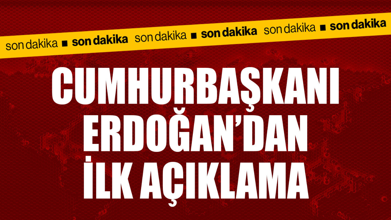 PKK silah bıraktı! Cumhurbaşkanı Erdoğan'dan ilk açıklama