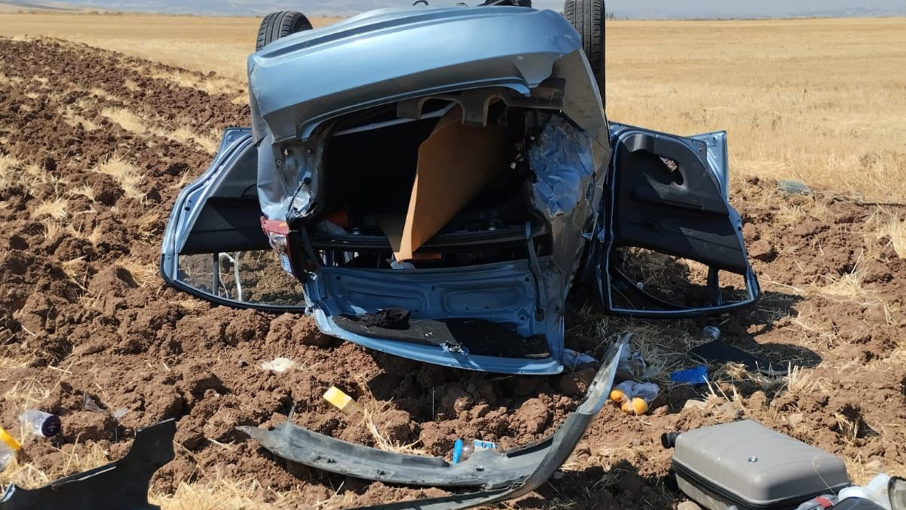 Amasya'nın Merzifon ilçesinde kaza! 3 kişi yaralandı