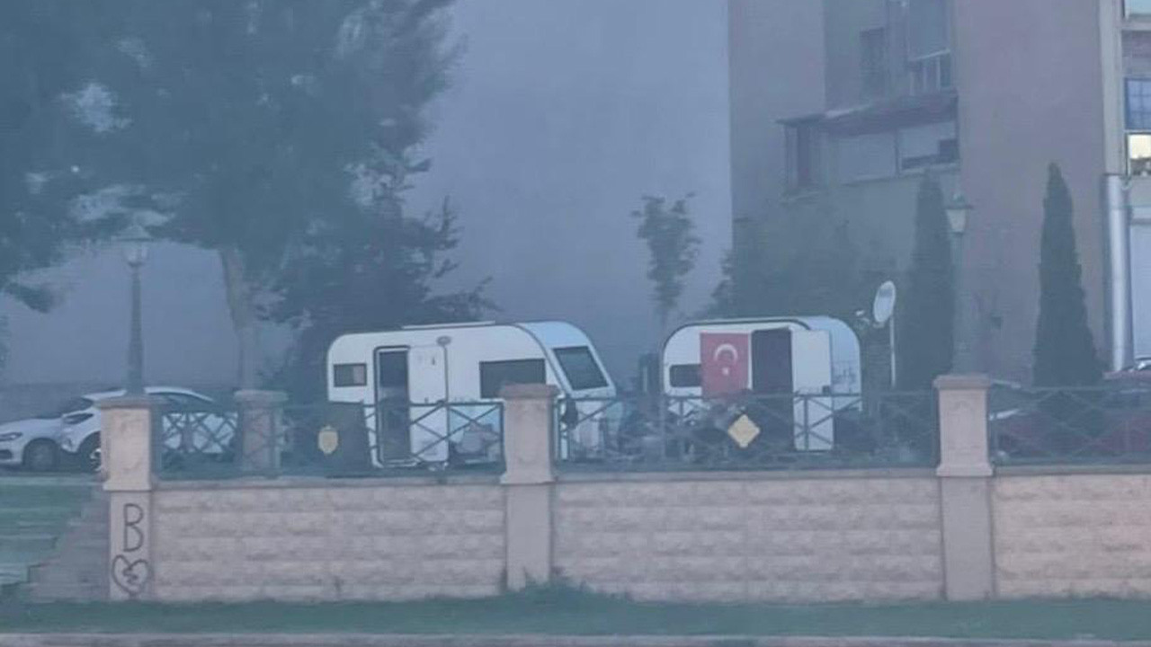 Eskişehir’de vatandaşların karavan tepkisi