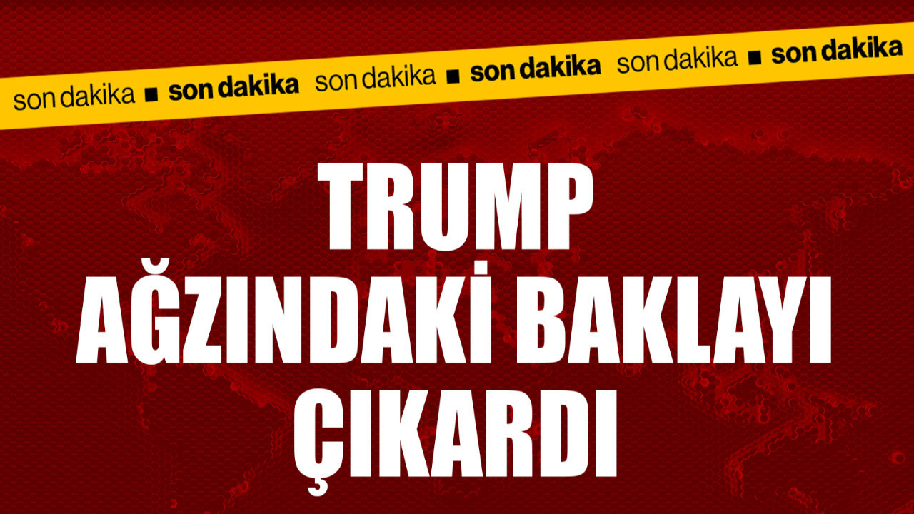 Trump ağzındaki baklayı çıkardı! Hedefinde Rusya var