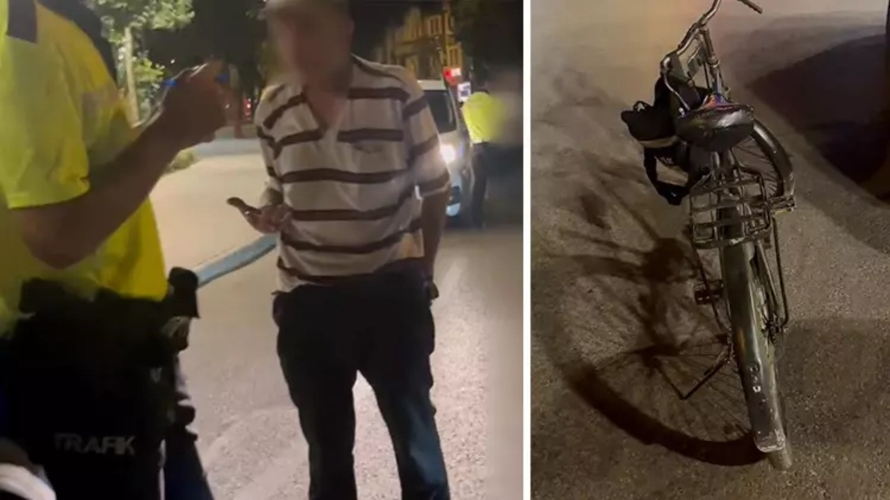 Alkollü bisiklet sürdü: Bakın ne kadar ceza aldı