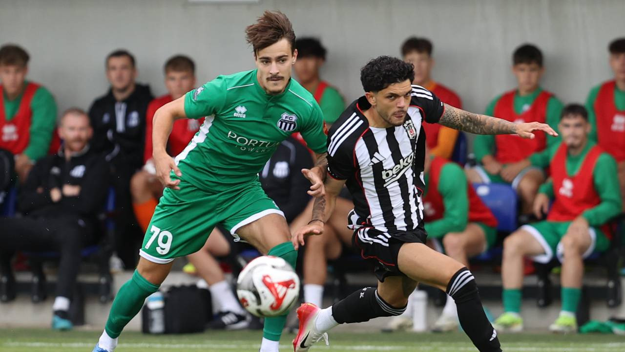 Beşiktaş, Petrzalka'ya 2-1 kaybetti