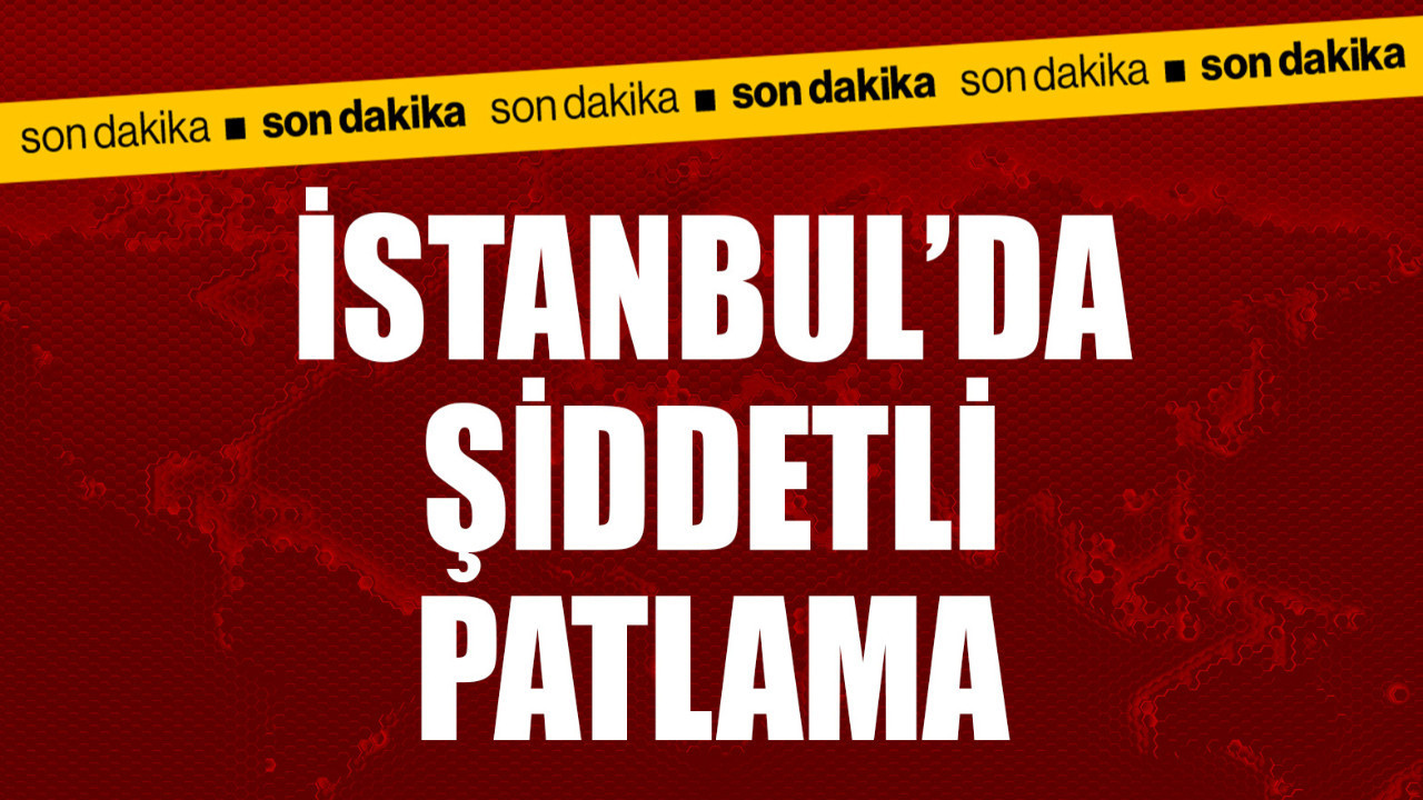 İstanbul Fatih'te patlama! Ekipler olay yerinde