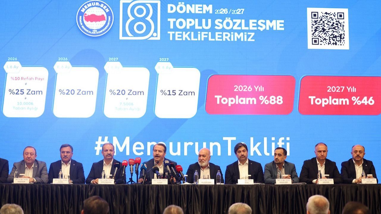 Memur, 2026’da yüzde 88 2027’de yüzde 46 zam istedi