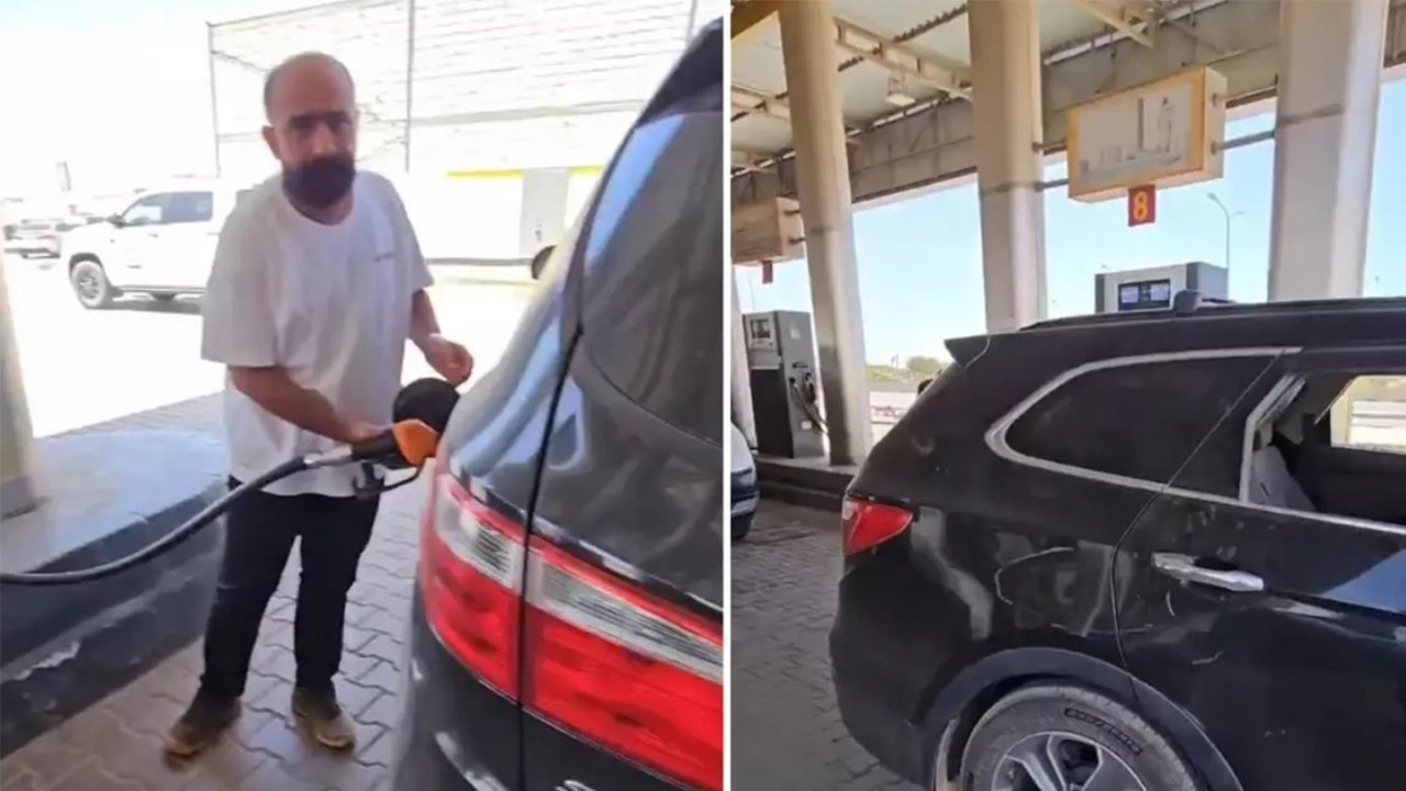 Otomobilin deposunu fulledi! Ödediği rakama inanamadı