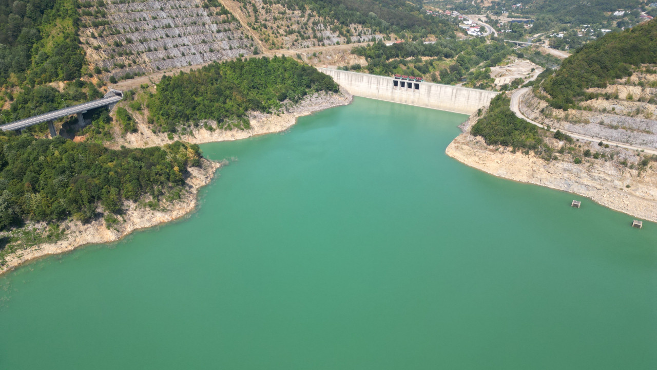 Bartın'da baraj doluluk oranları düştü