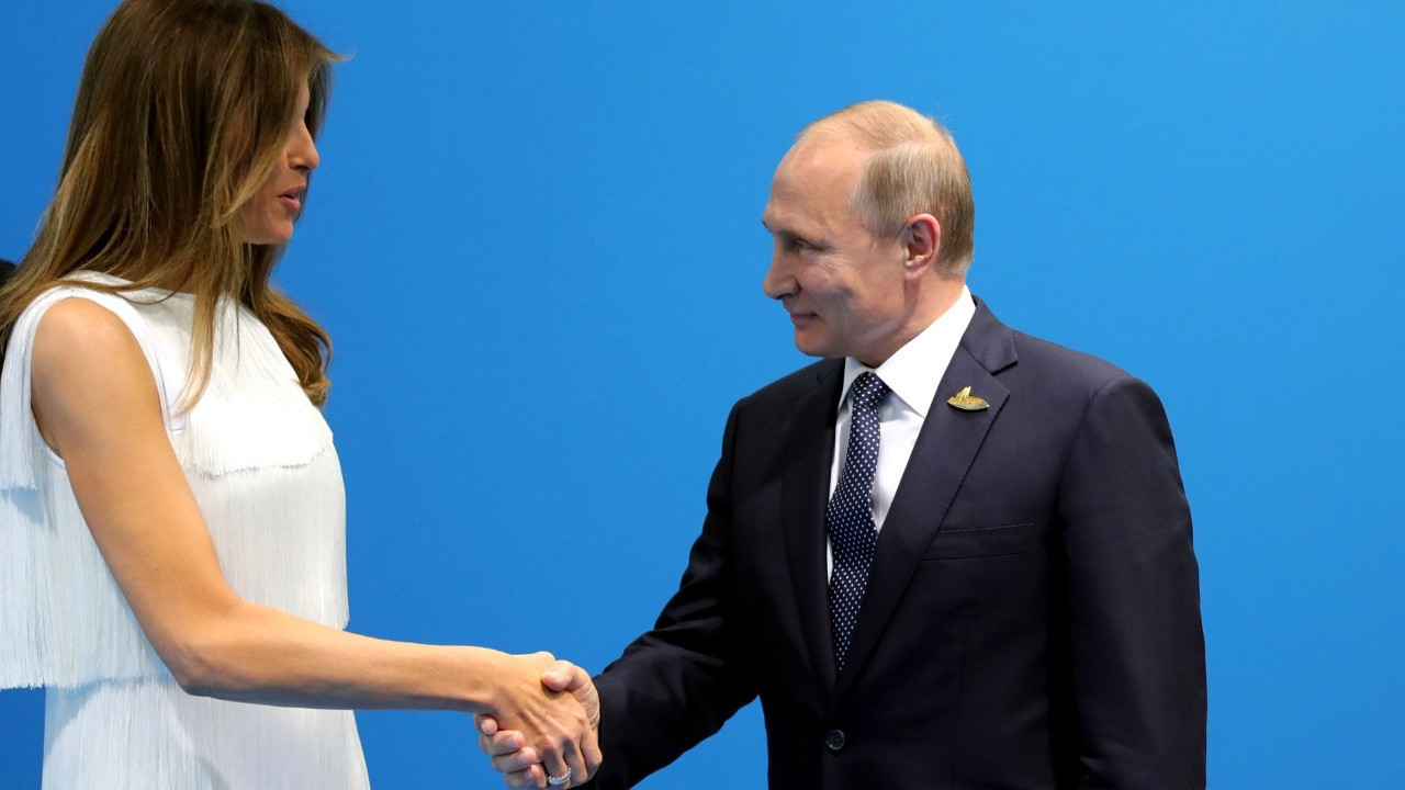 Trump'a göre First Lady Melania Putin’i 'seviyor' ama Kiev’in bombalanmasından rahatsız