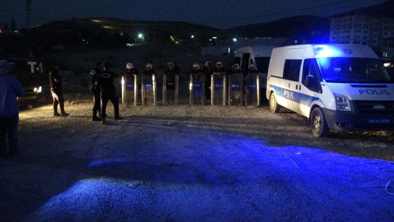 Malatya'da işçiler arasında kavga! Yaralılar var