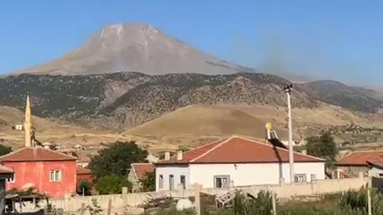 Aksaray'da orman yangını çıktı!