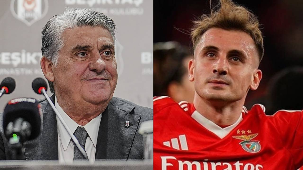 Beşiktaş Başkanı Serdal Adalı'dan Kerem Aktürkoğlu açıklaması: 'Benfica, Kerem'in Türkiye'ye gelecekse bizde oynamak istediğini biliyor'
