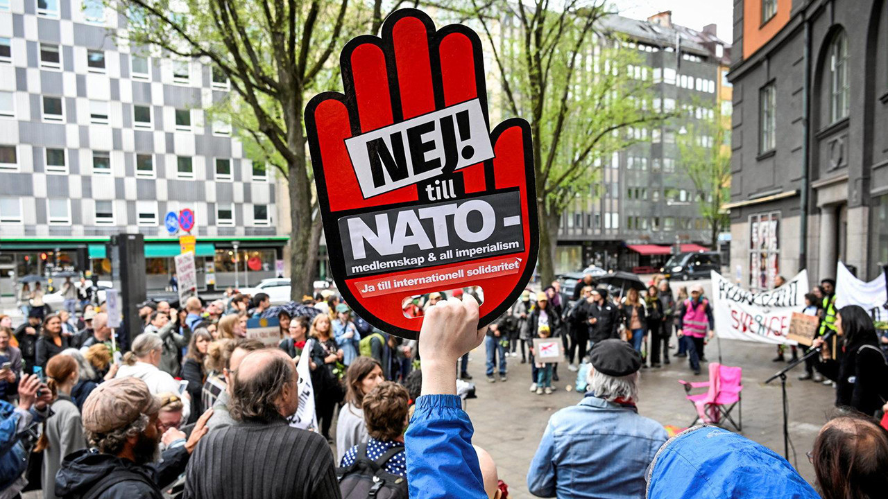 İsveç halkı NATO ve NATO’culara karşı