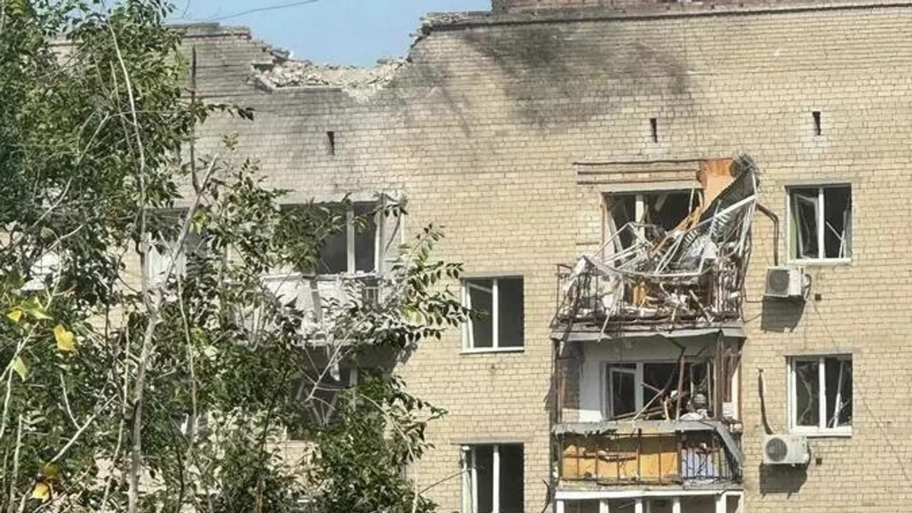 Ukrayna Rusya'da sivil binaları vurdu