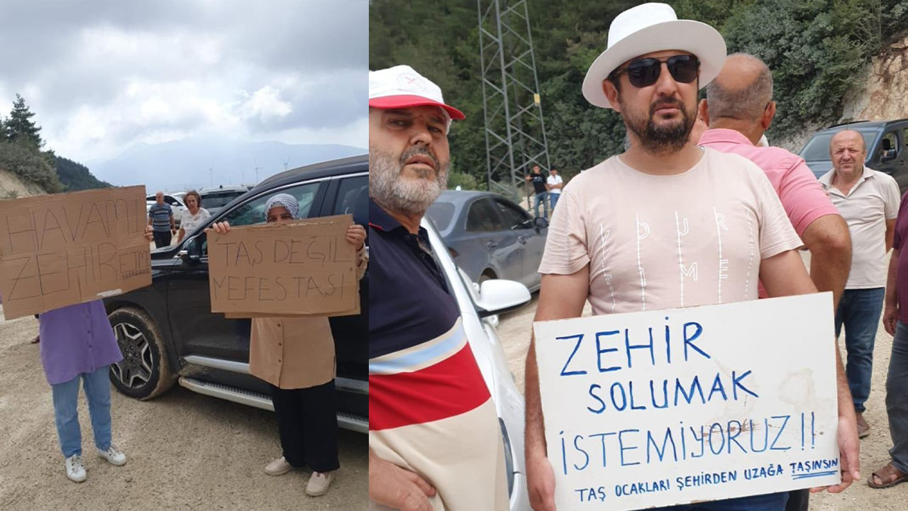 ‘Depremden kurtulduk taş ocağı öldürecek’