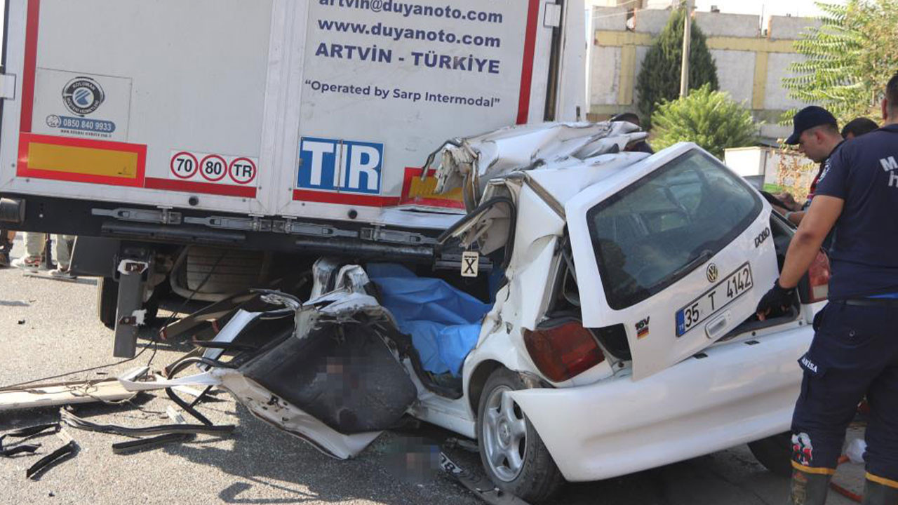 Manisa'da korkunç kaza! İki kuzen öldü