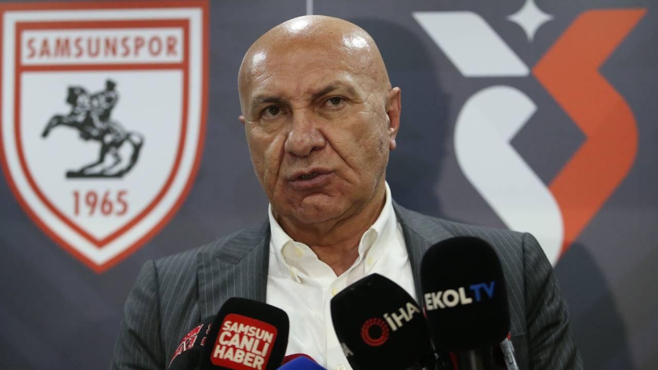 Samsunspor Başkanı Yüksel Yıldırım: 'Takımla gurur duyuyorum'