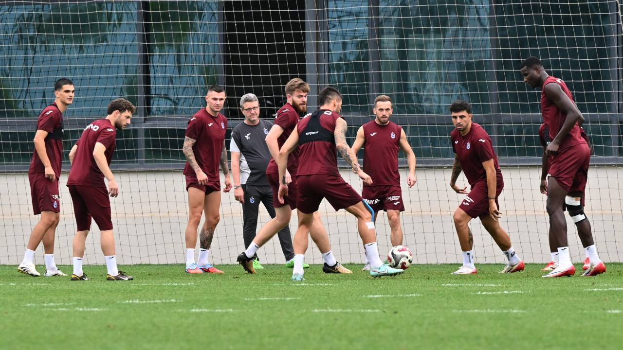 Trabzonspor, Samsunspor hazırlıklarını sürdürdü