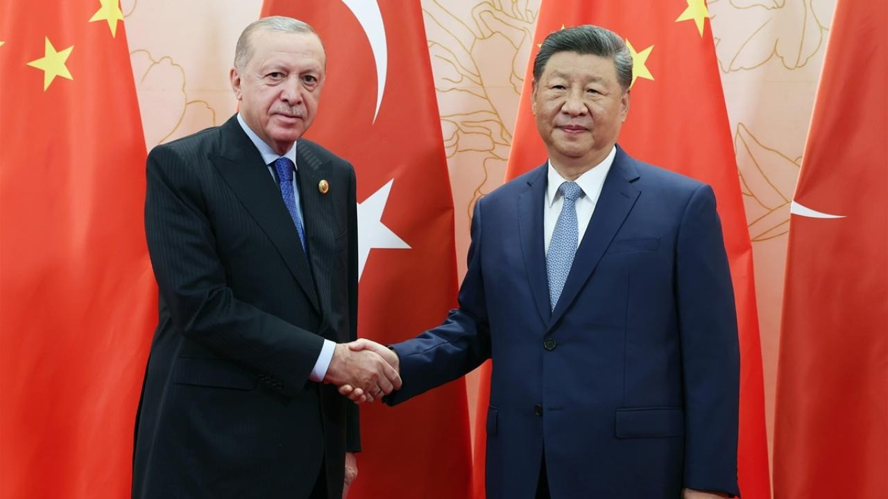 Cumhurbaşkanı Erdoğan Erdoğan, Çin Devlet Başkanı Xi Jinping ile bir araya geldi