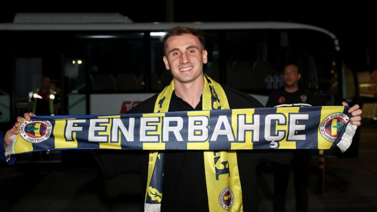Fenerbahçe'nin yeni transferi Kerem Aktürkoğlu, İstanbul’a geldi