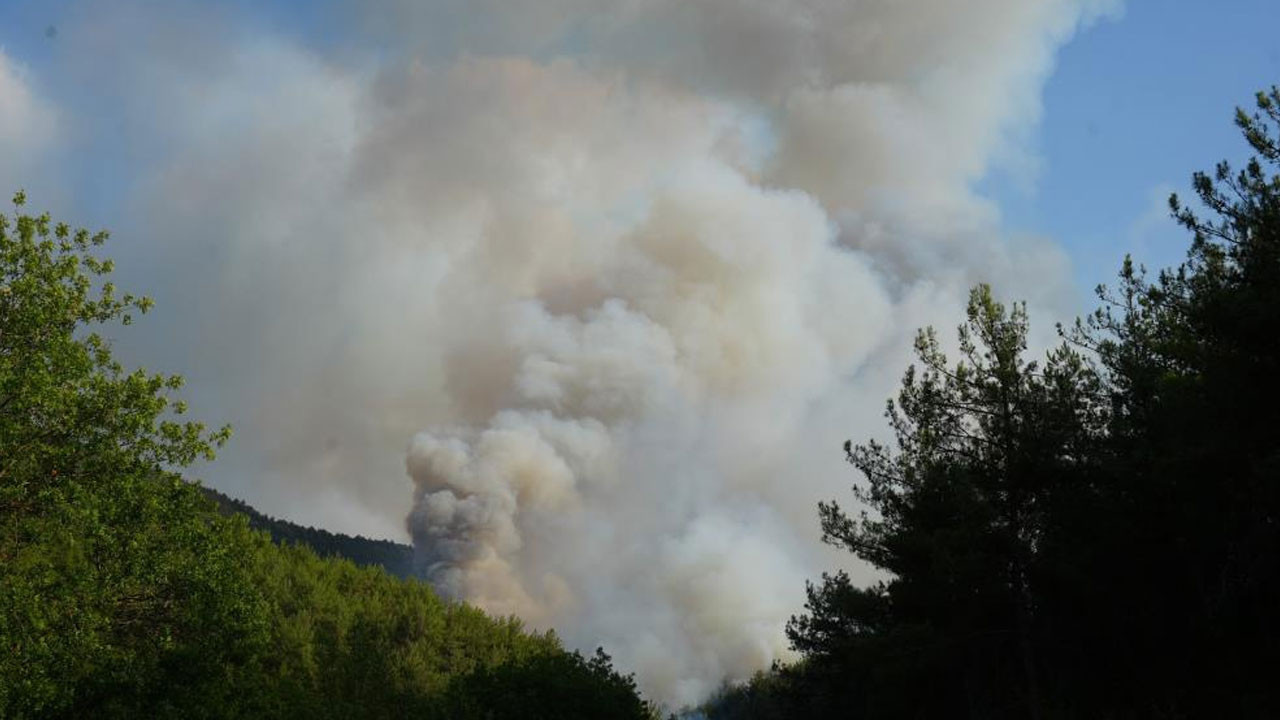 Kastamonu'da çıkan yangında tahliye edilen köy sayısı 6'ya çıktı