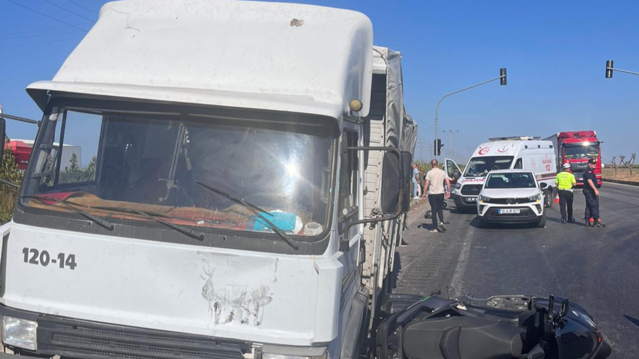 Bursa'da korkunç kaza! Motosiklet sürücüsü öldü...