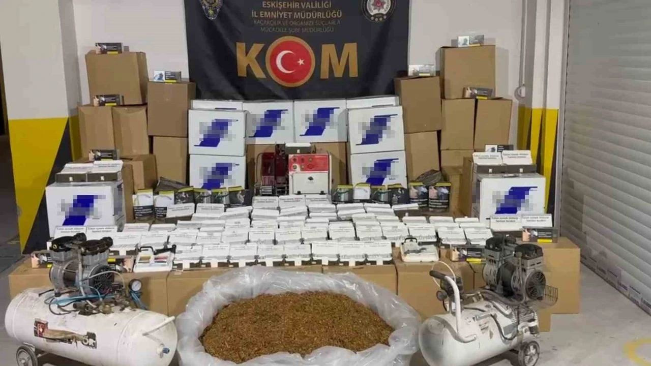 Eskişehir'de ele geçirildi! Tam 315 kilogram