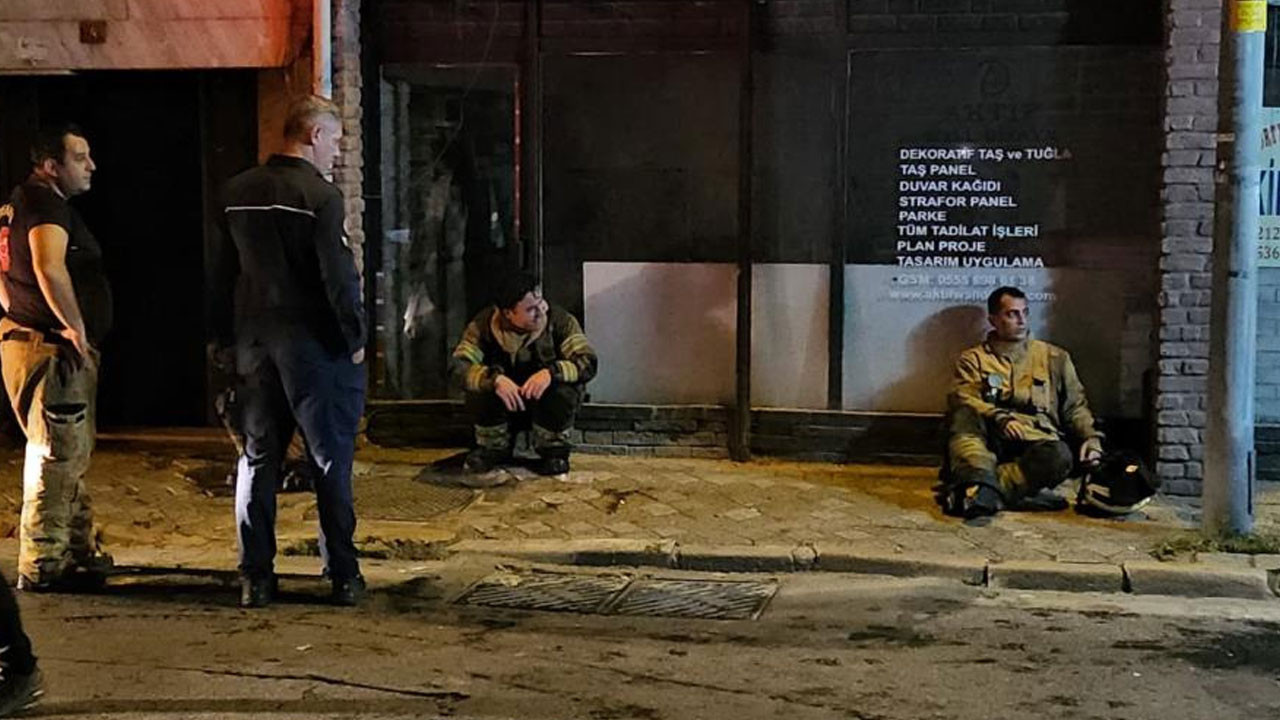 Beyoğlu'nda yangın paniği!