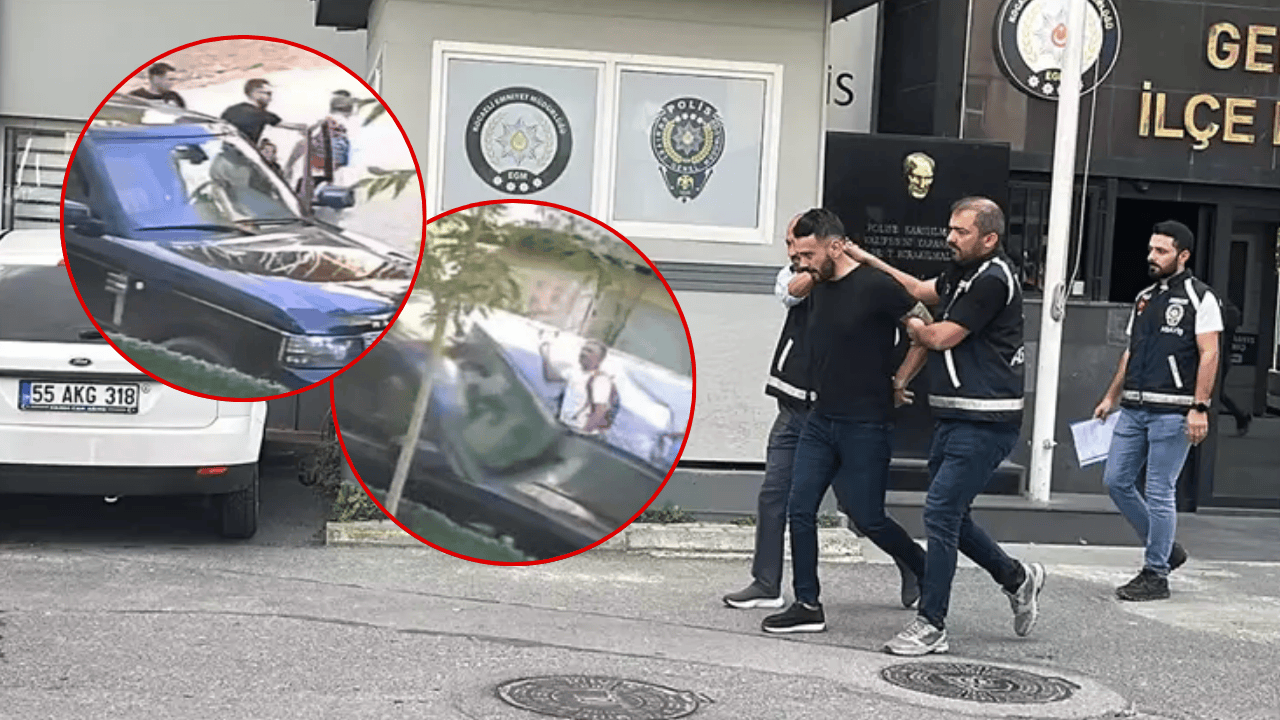 Çocuklarının önünde babaya tokat atan saldırgan tutuklandı