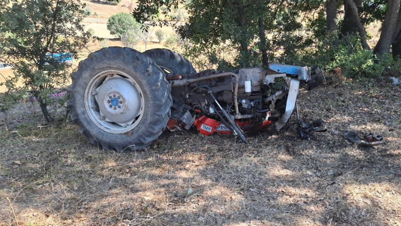 Tokat'ta traktör kazası: 1 ölü