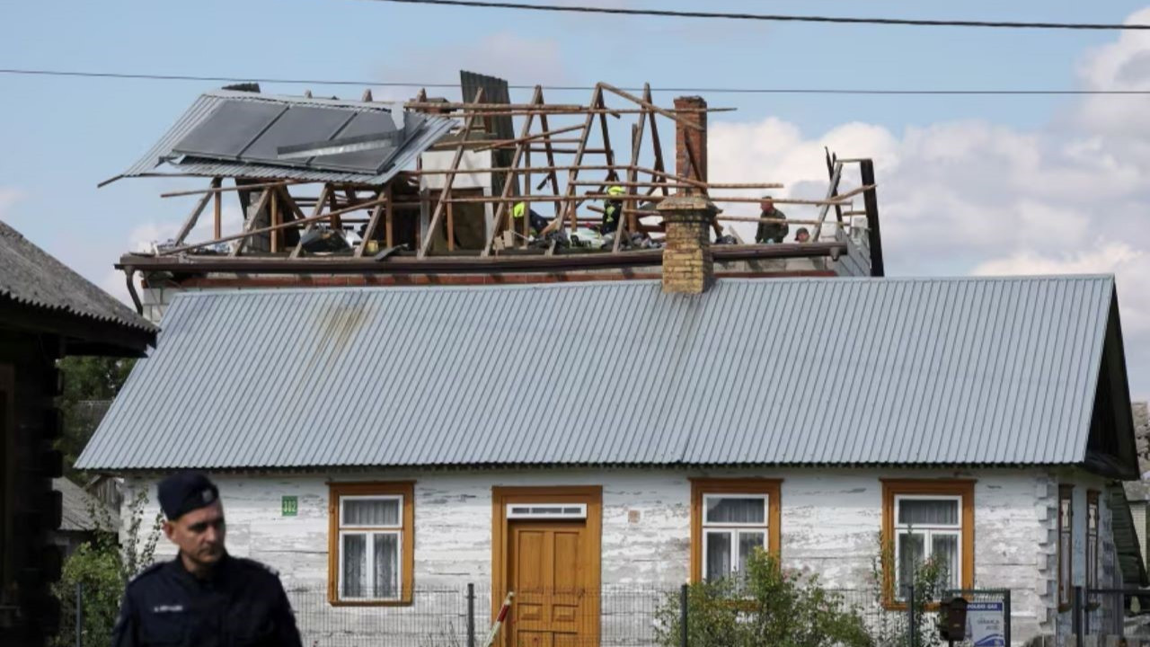 Rusya İHA'larla konutlara saldırdı diyen Polonya'nın kendi kendini vurduğu ortaya çıktı